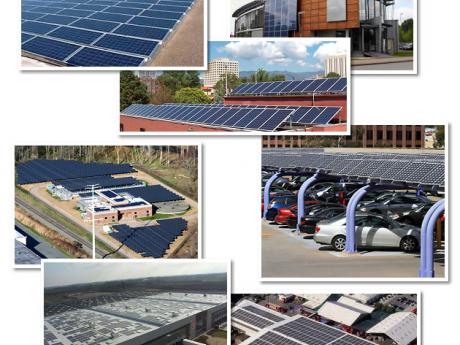 Mashup of Solar Projects Completed by Five Star Solar