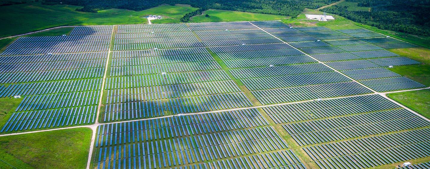 panasonic solar installation in large field